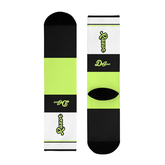 Razor Sharp Hoop Socks