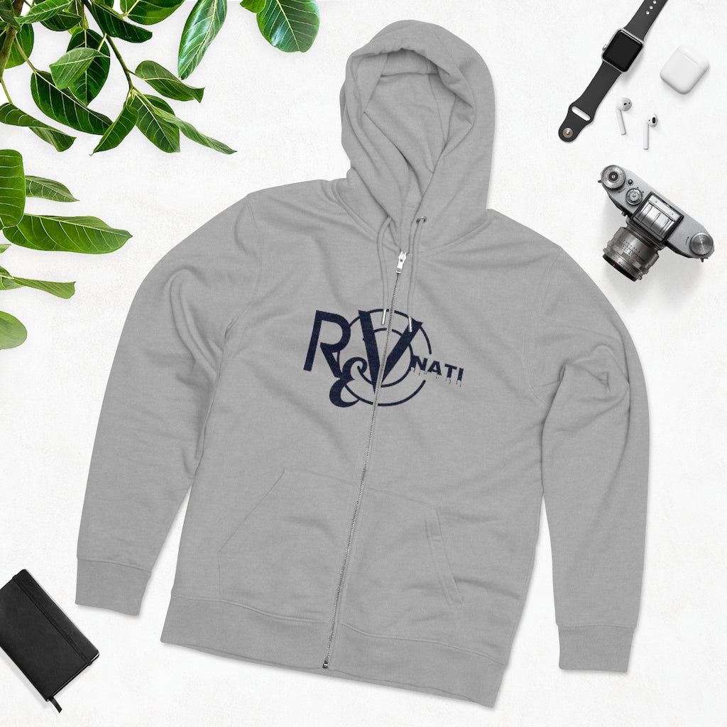 Revonati hoodie. Gray/navy