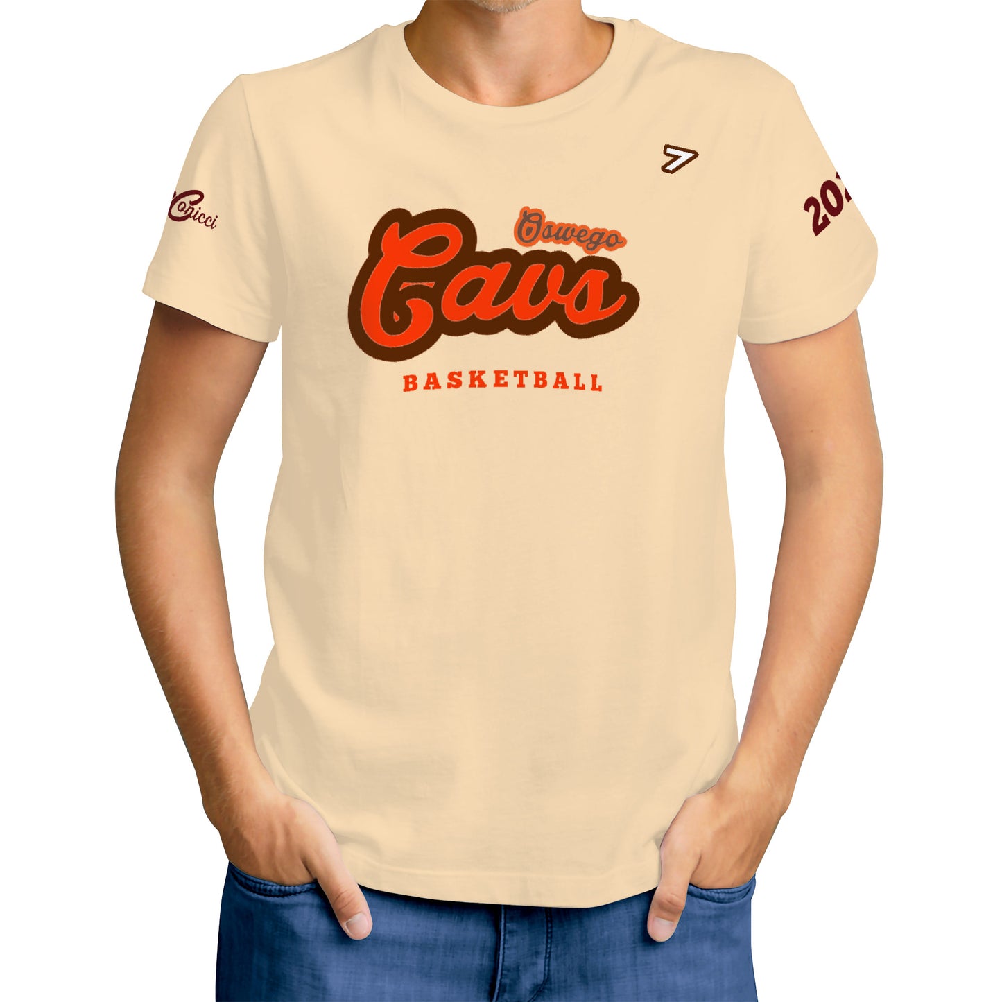 Oswego Cavs Smokey Number 7