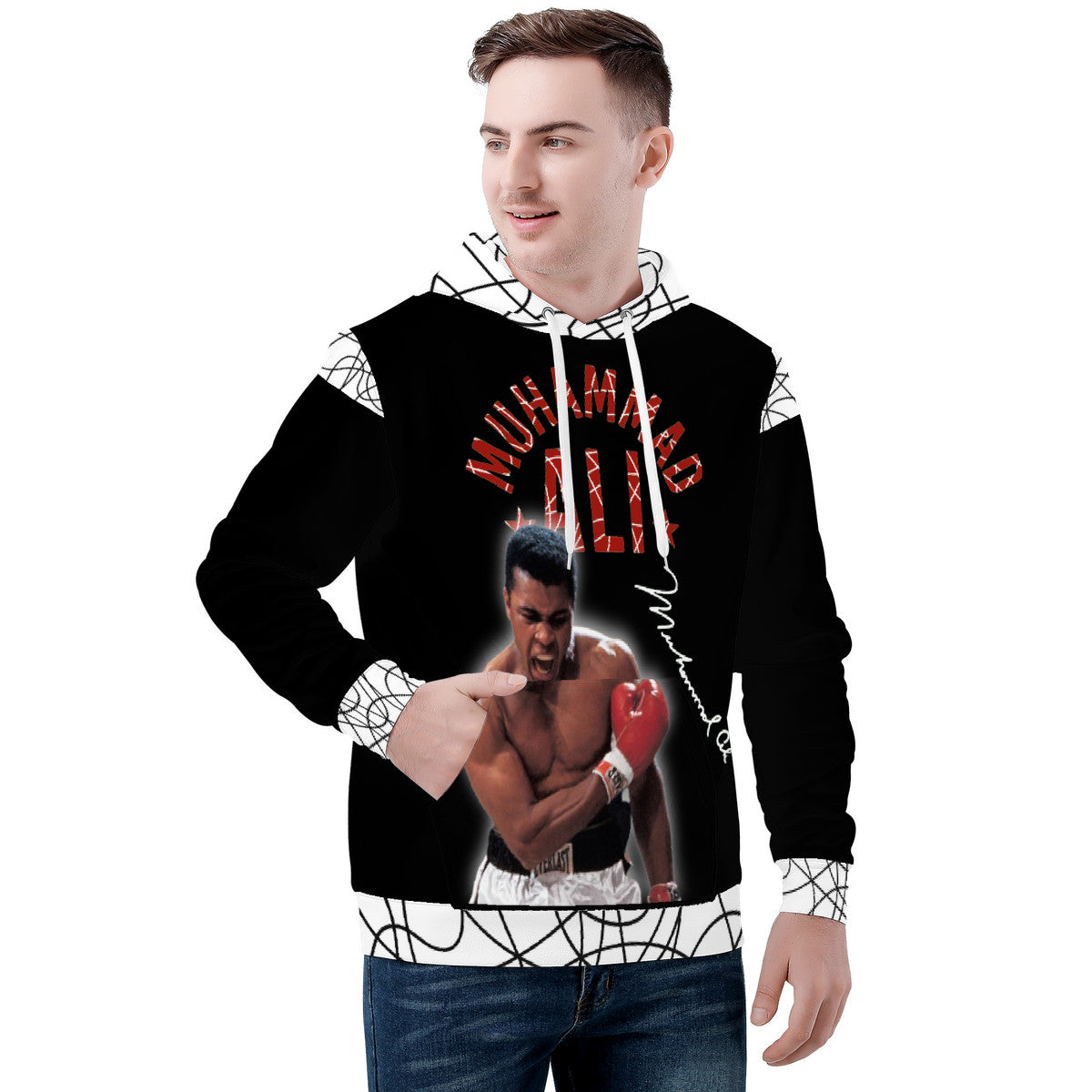 The Goat Ali Hoodie Black