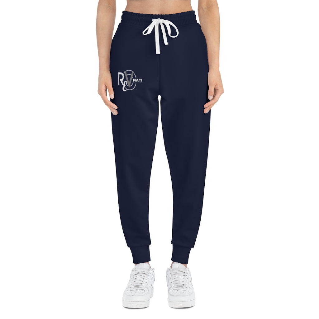 Revonati Athletic Joggers. Navy
