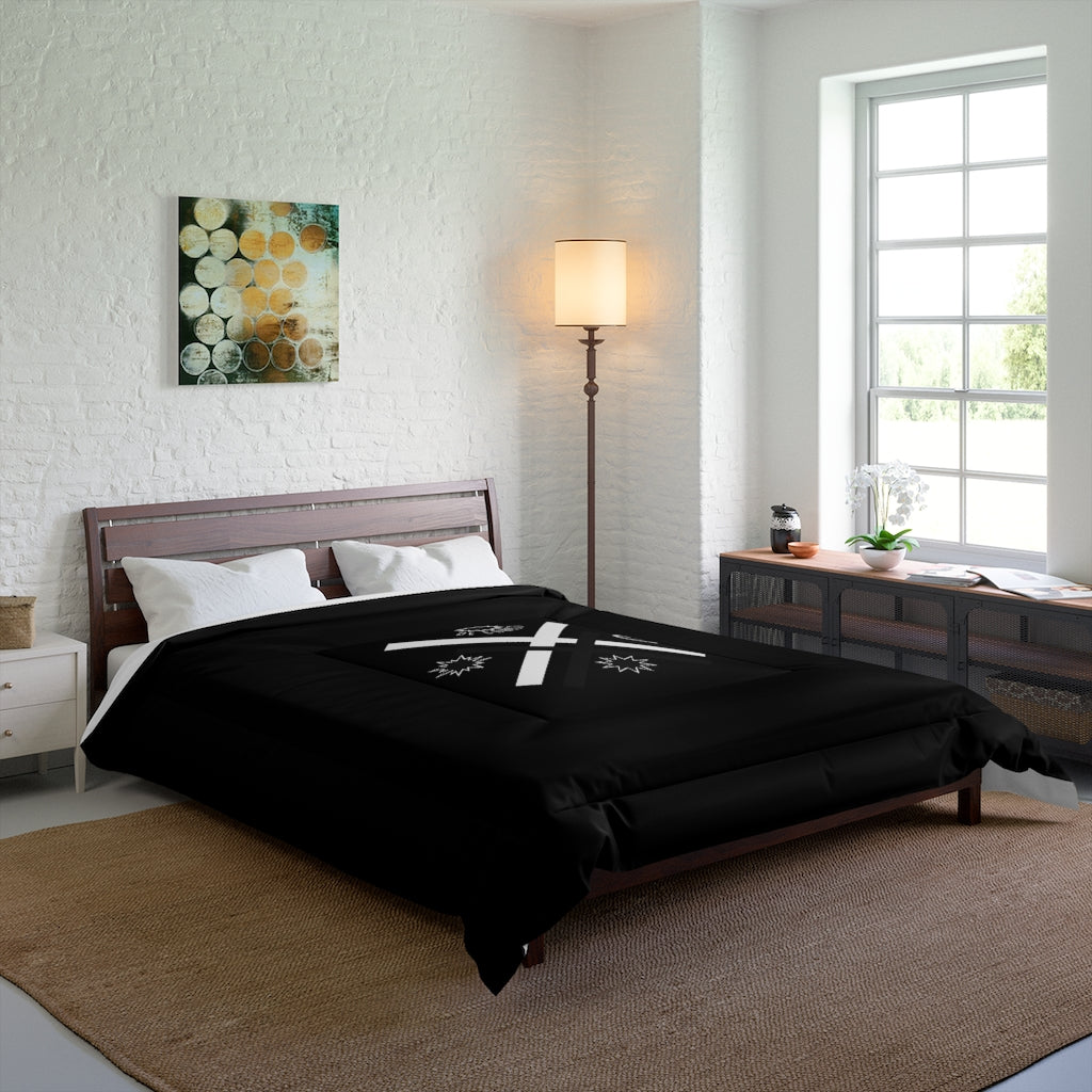 Comforter with Authintic crest