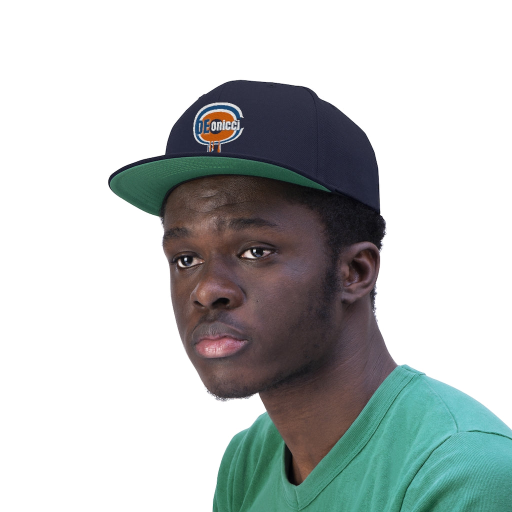 De Conicci Drip Unisex Flat Bill Hat