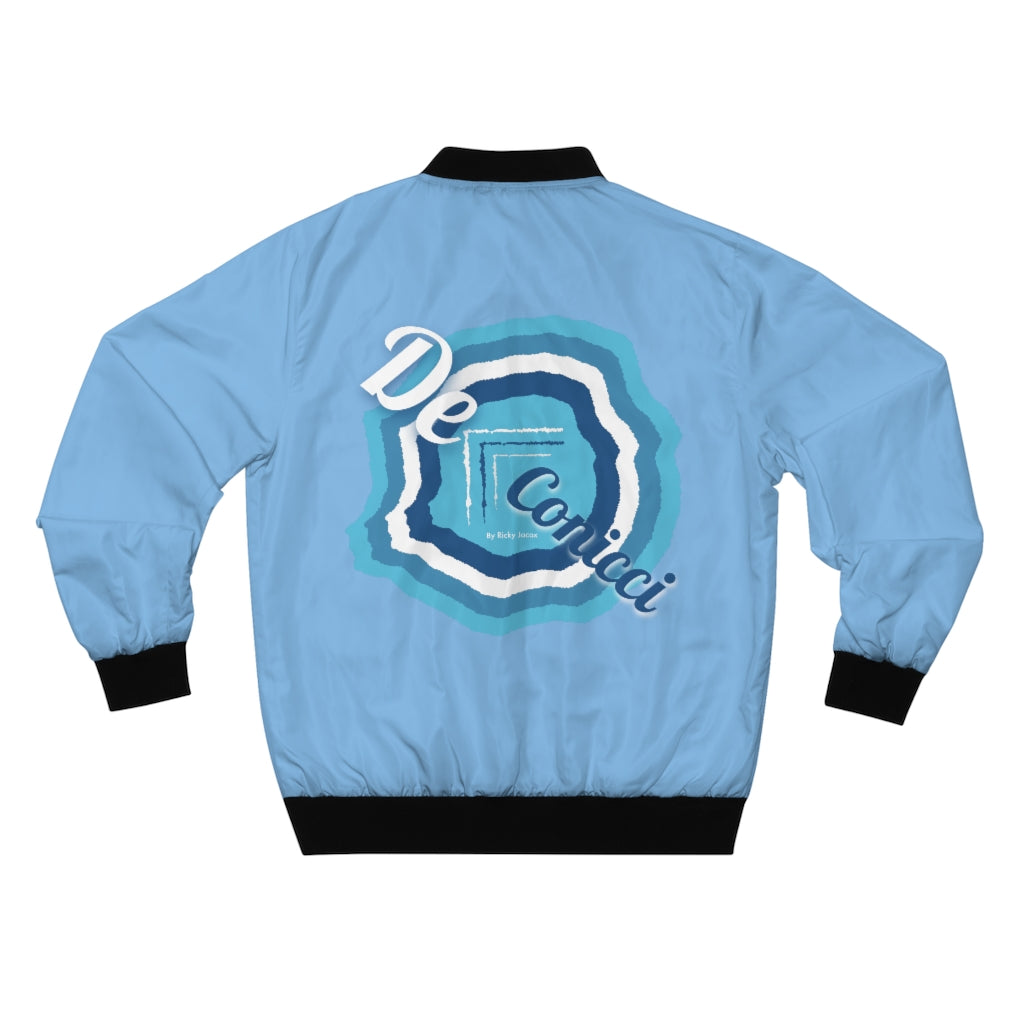 De Conicci Icon Baby Blue Bomber Jacket