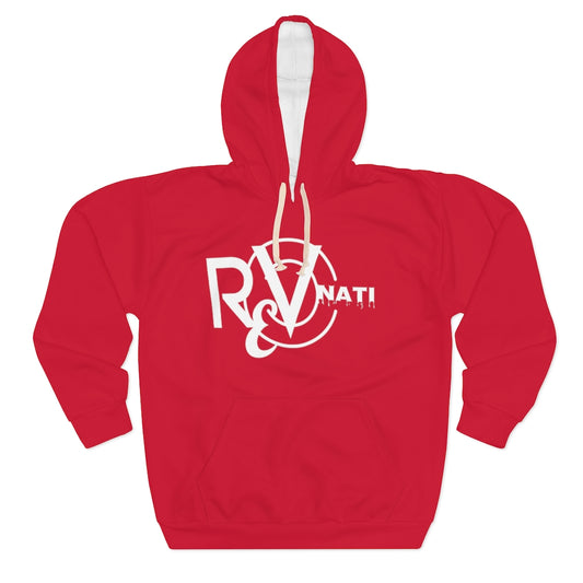 Revonati Red Pullover Hoodie