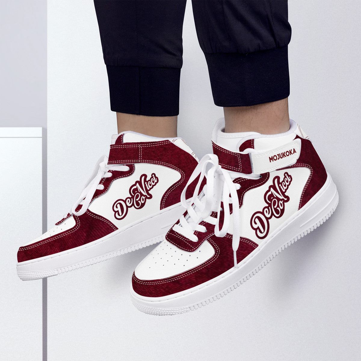 Mojukoka Maroon with Vinny Logo