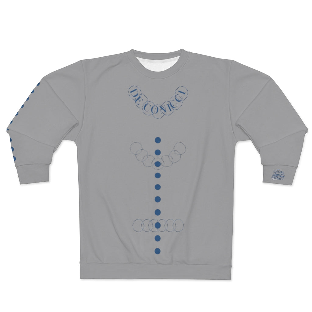 De Conicci Avenue Blue long sleeve. Gray