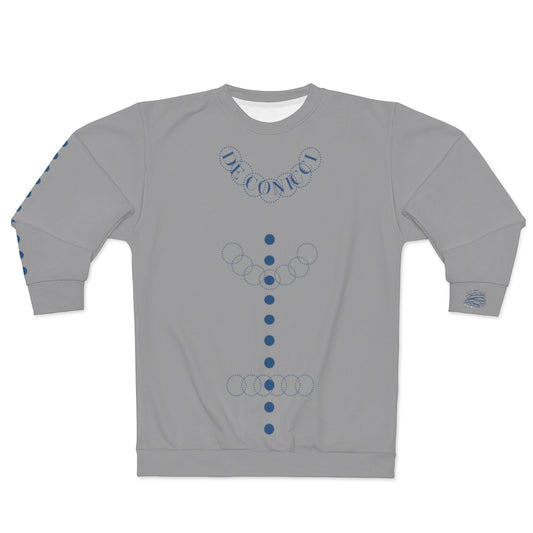 De Conicci Avenue Blue long sleeve. Gray