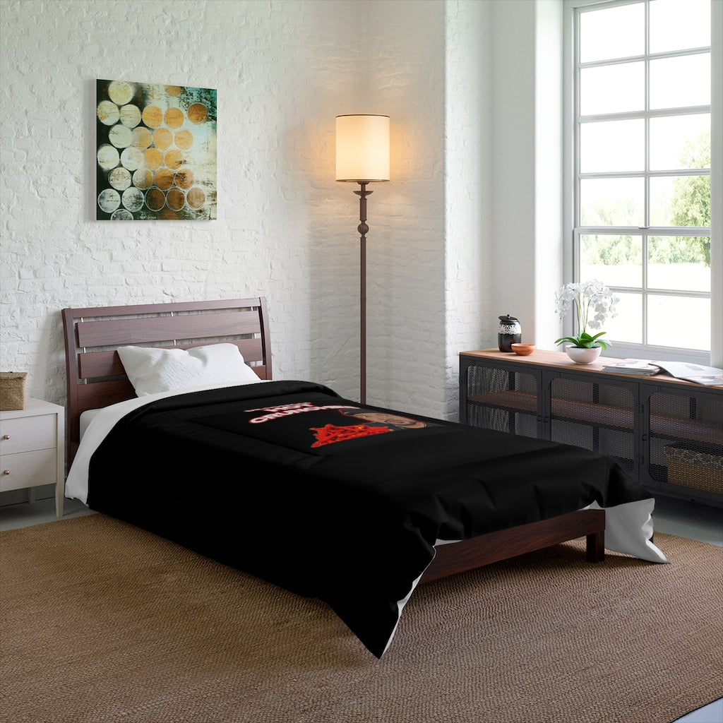 Comforter with HOT CRUNCHIES art