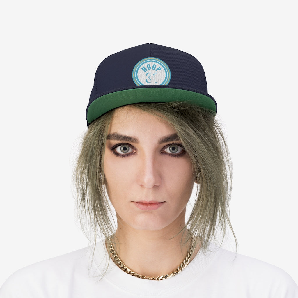 Hoop 31 Unisex Flat Bill Hat