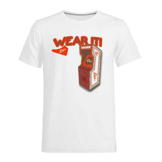 Wear it short sleeve/ white