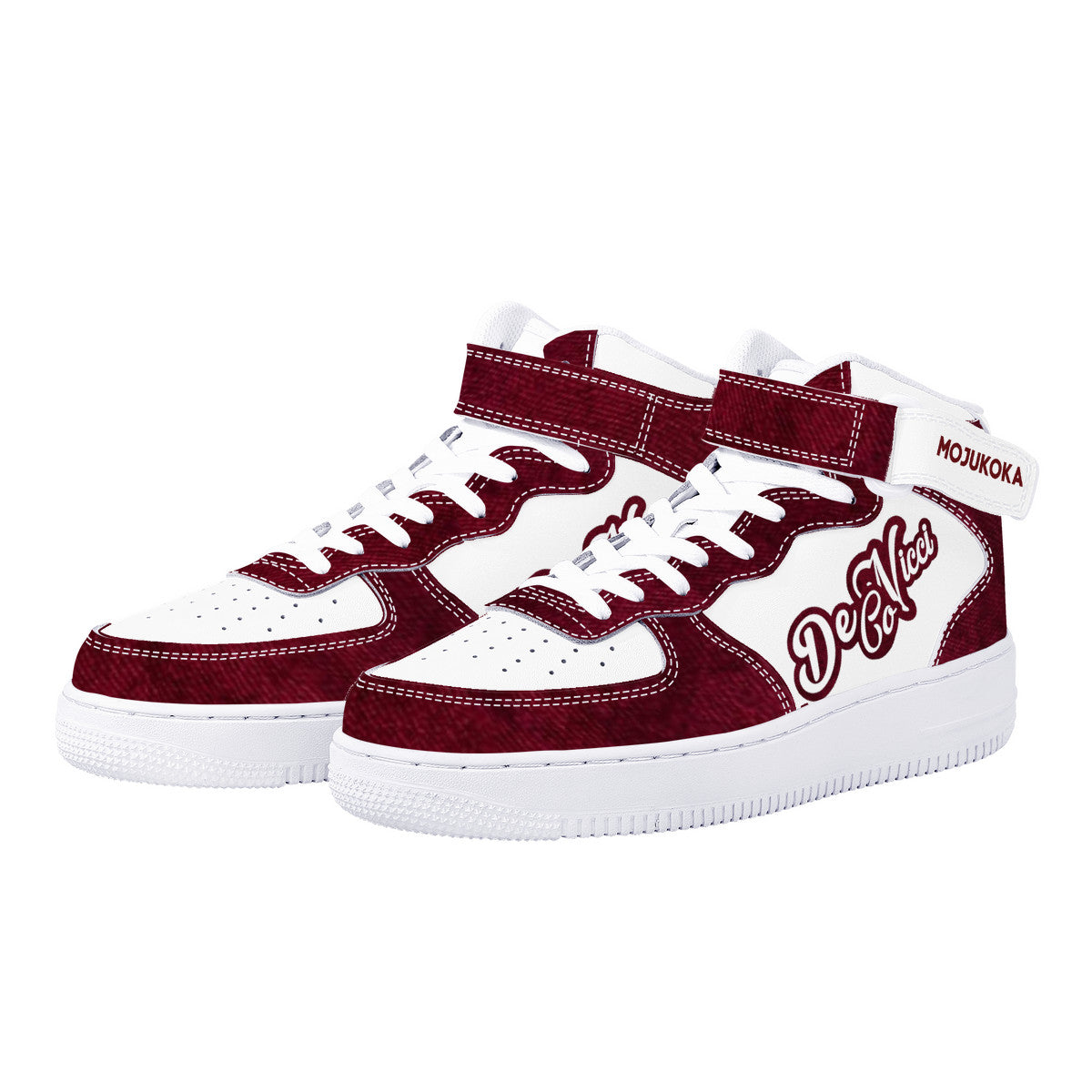 Mojukoka Maroon with Vinny Logo