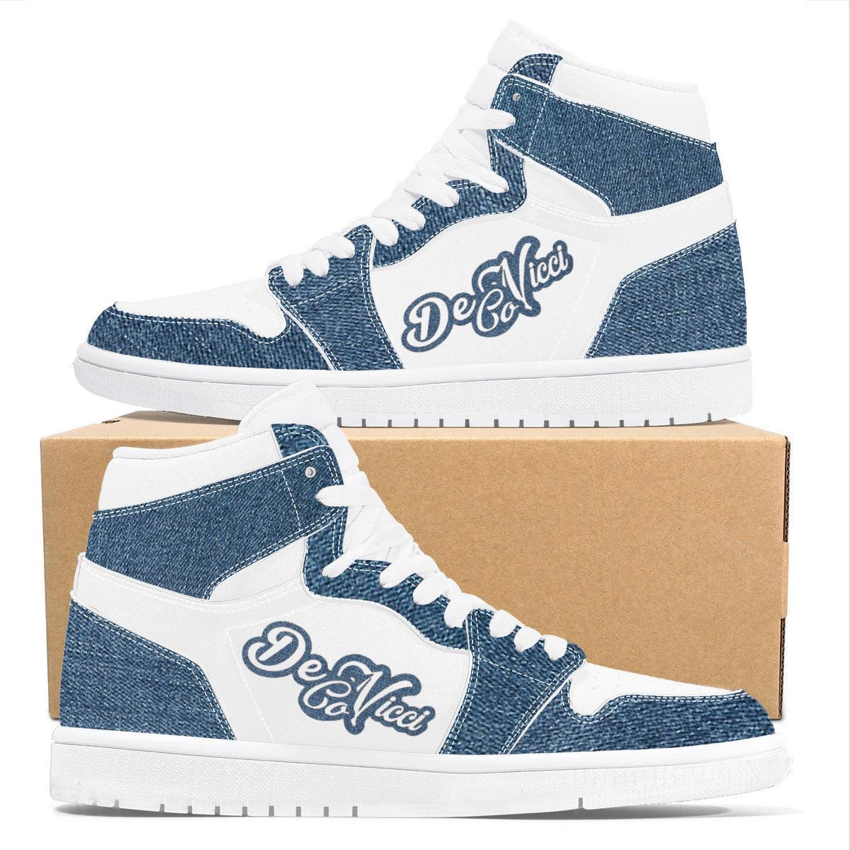 Vinny High Top Blue Jean Color Way