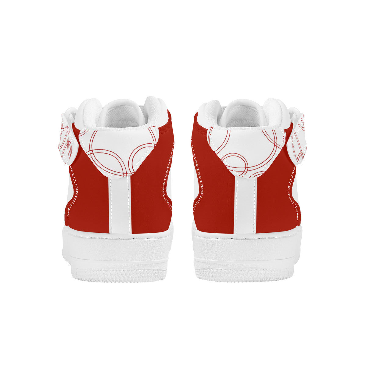 Mojukoka fire red and white