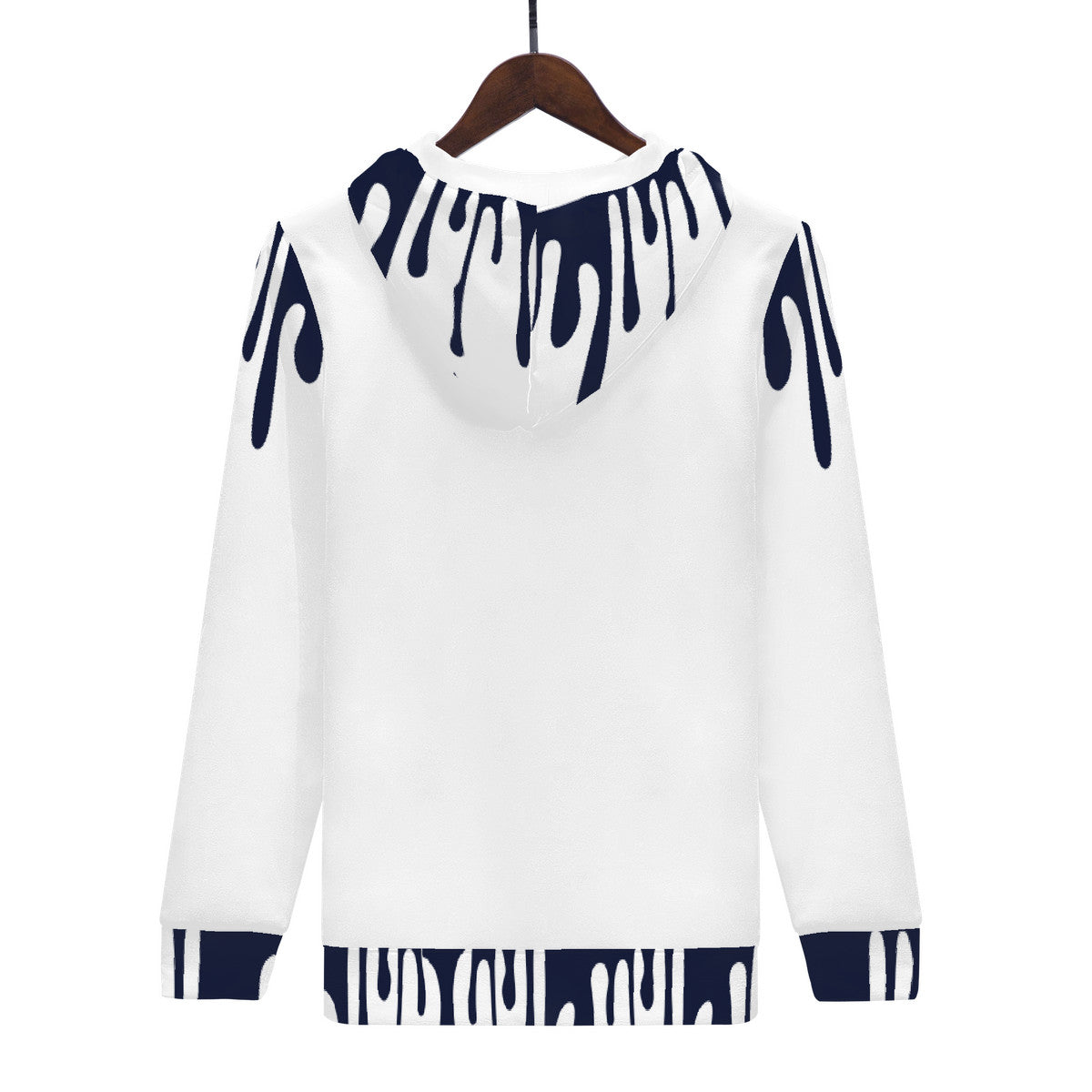 Navy Drip Hoodie