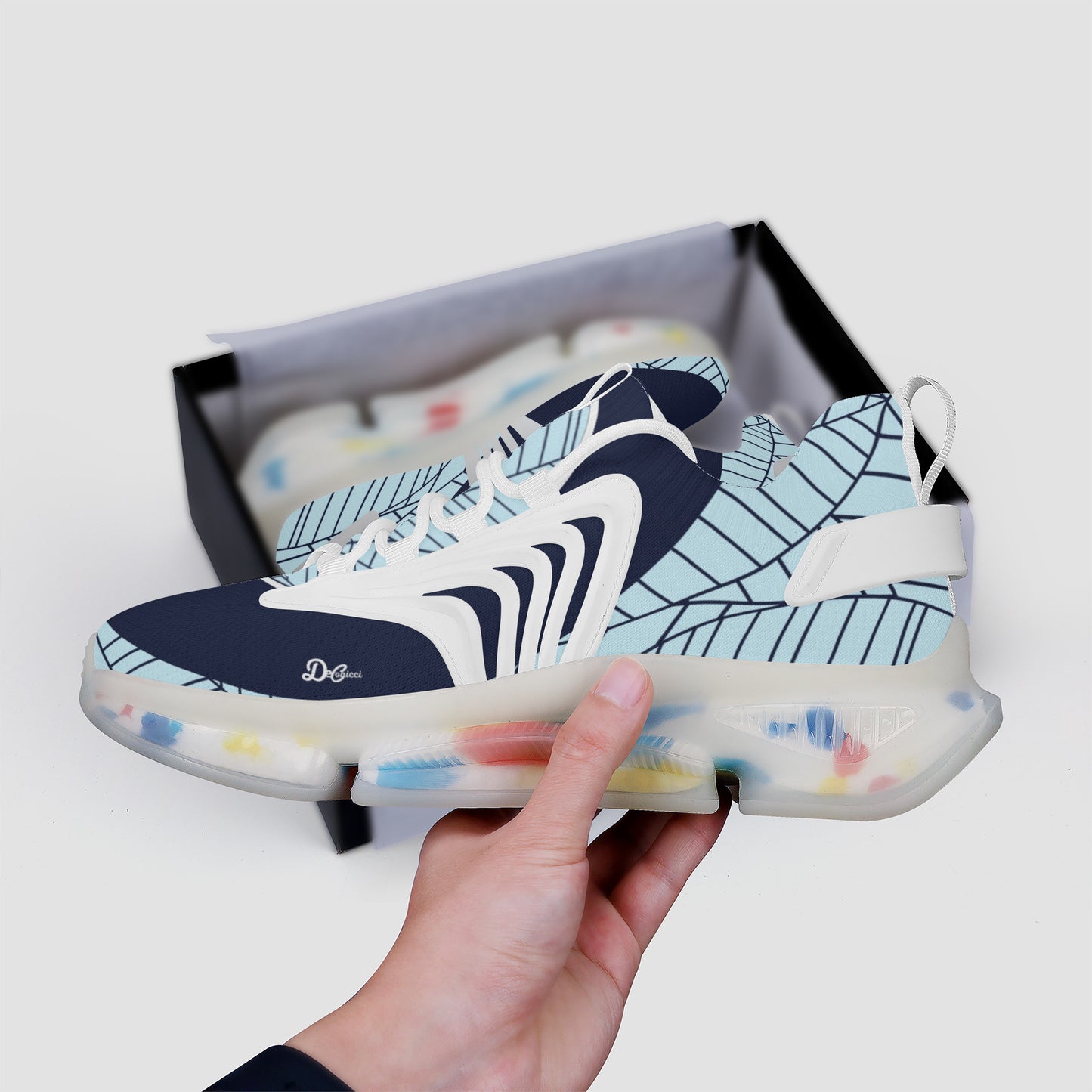 Navy Baby Blue Bounce