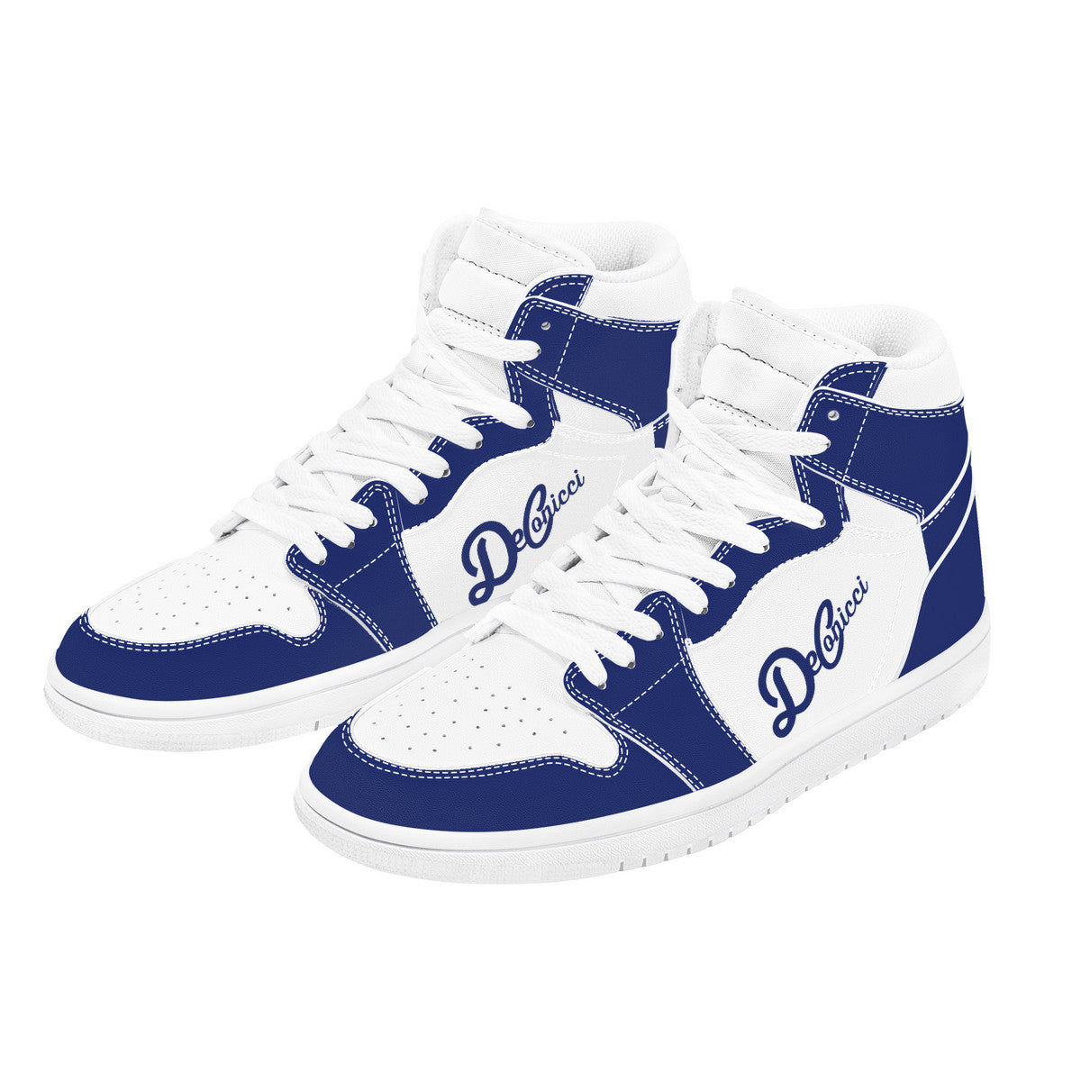 Blue and white basketball classics
