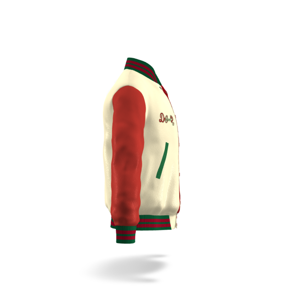 Xinnian New Year Genuine Leather Varsity