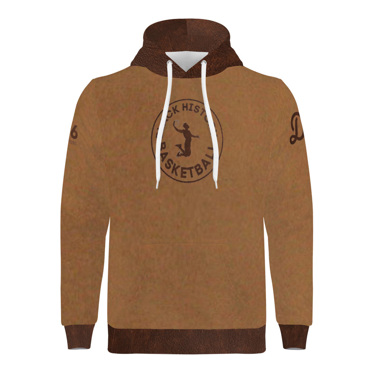 Black History Basketball Hoodie