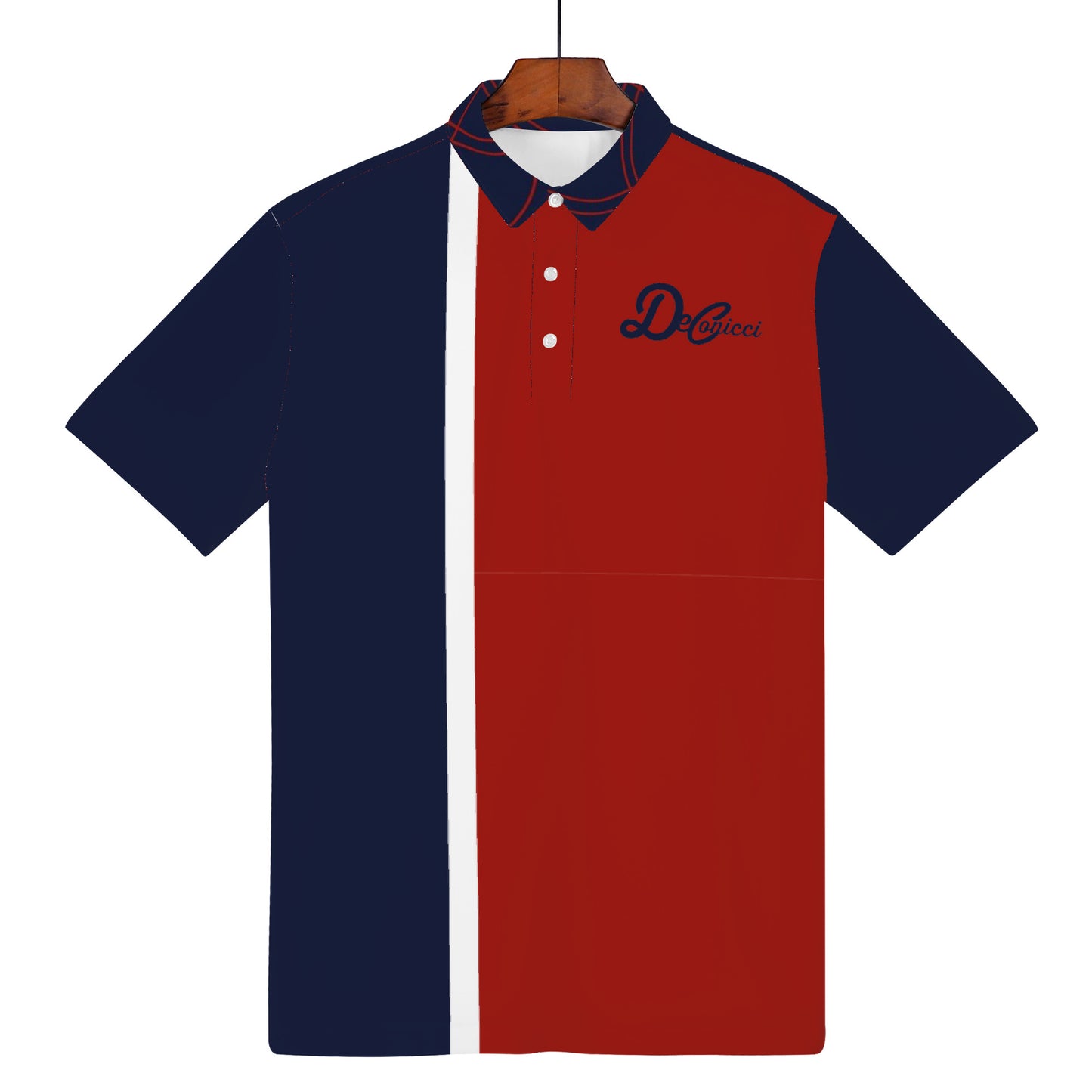Vinny Polo Red white navy