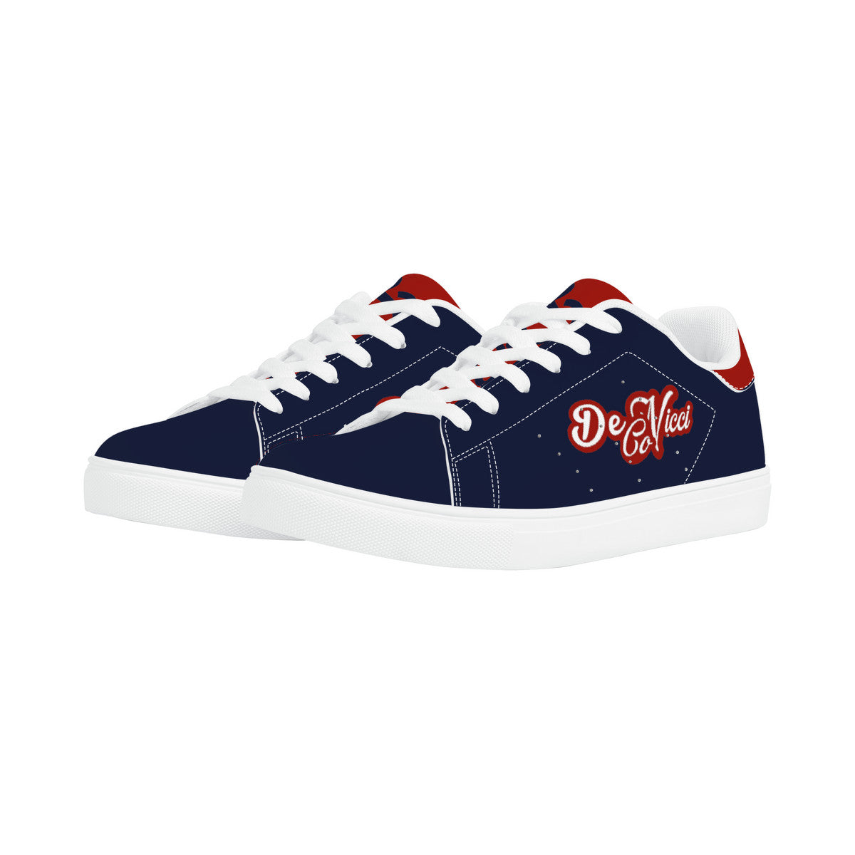 Vinny red white navy