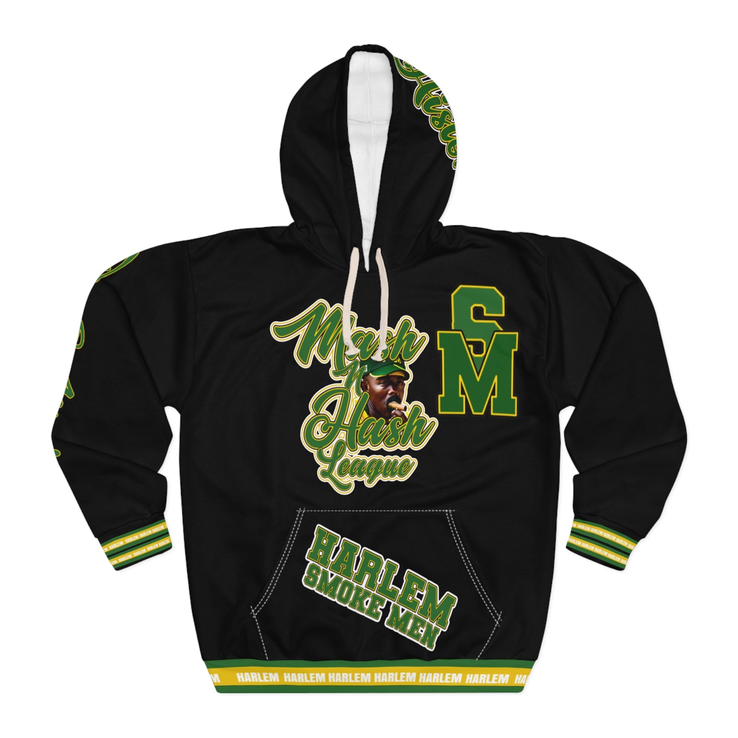 Mash N Hash League Harlem Smoke Men Hoodie