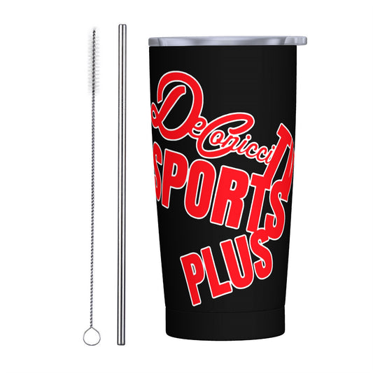 Deconicci Sport's TV Plus Stainless Steel Straw Lid Collectors Cup