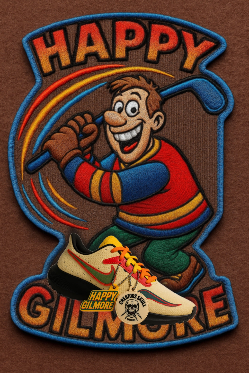 Pre Order Creators Skull Nike Happy Gilmore