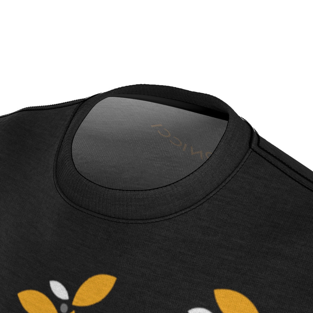 De conicci Authentic rare shirt. Zip flower Yellow