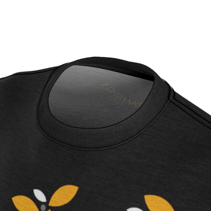De conicci Authentic rare shirt. Zip flower Yellow
