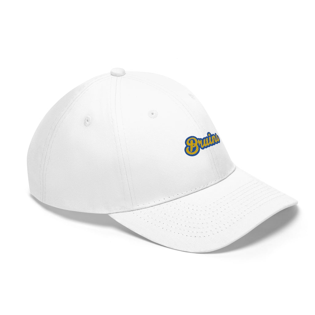 Bruins White Twill Hat
