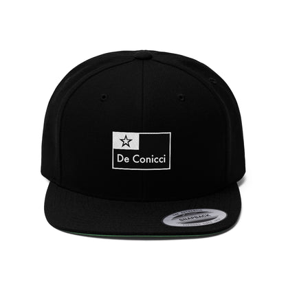 De Conicci Flag Unisex Flat Bill Hat