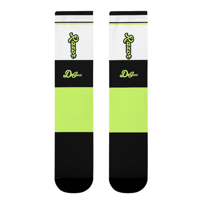 Razor Sharp Hoop Socks