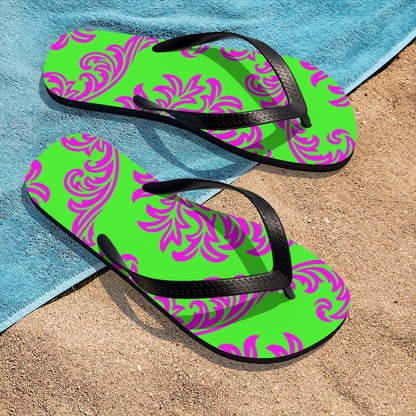 Unisex Neon Flip-Flops