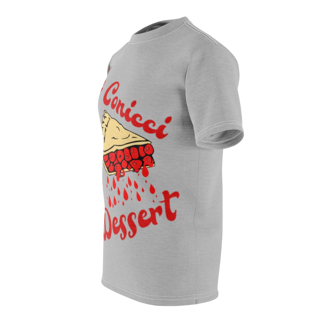 Cherry pie dessert gray