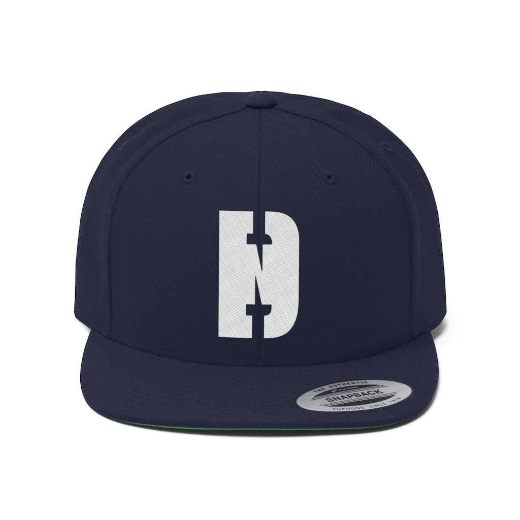 Navy blue cap with logo