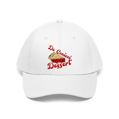 Cherry pie dessert cap white