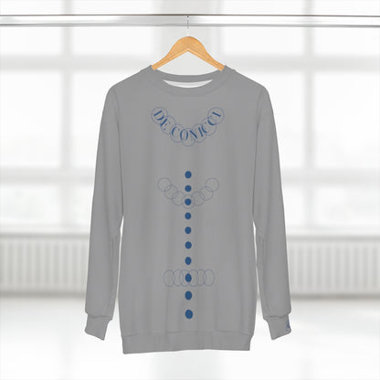 De Conicci Avenue Blue long sleeve. Gray