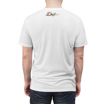 Wrap around shirt white