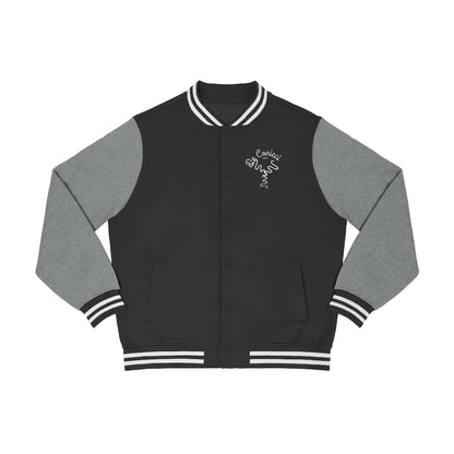 De Conicci Black Varsity Jacket