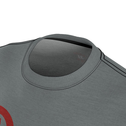 Hoop 31 short sleeve shoe shirt. Gray