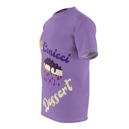 Blue berry cheese cake dessert purple