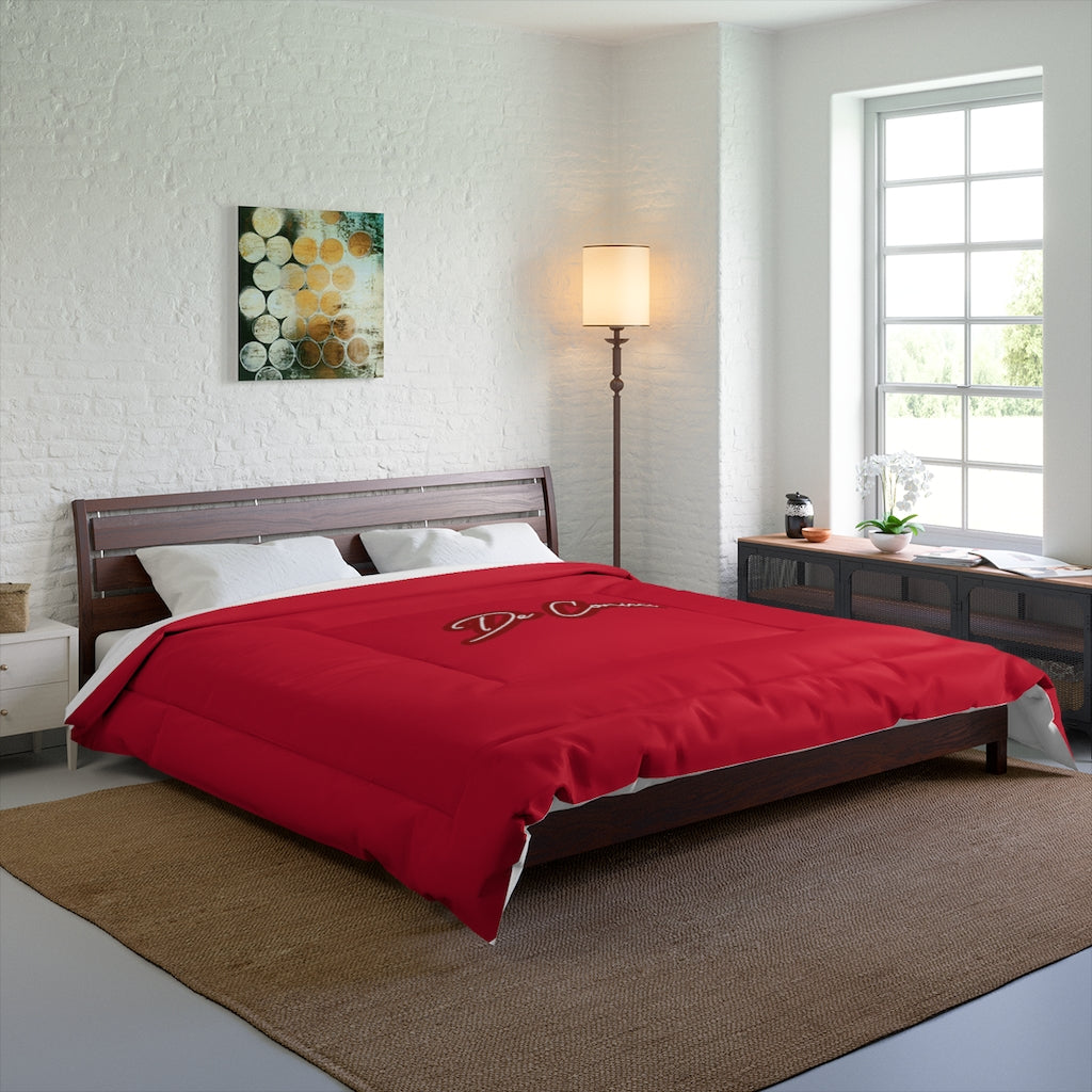 Comforter. Red