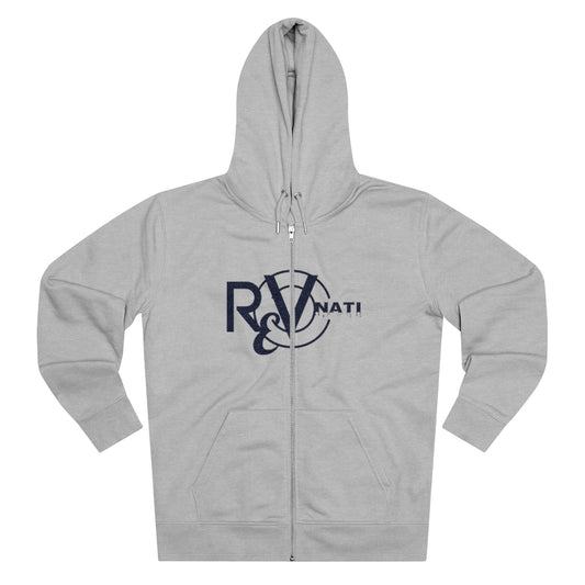 Revonati hoodie. Gray/navy