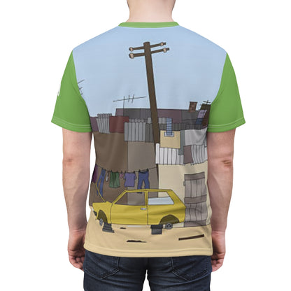 Slum Bunny short sleeve. Green
