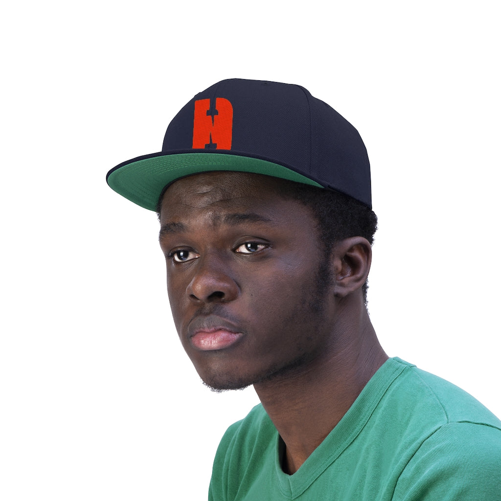 Basketball Ball Orange logo cap