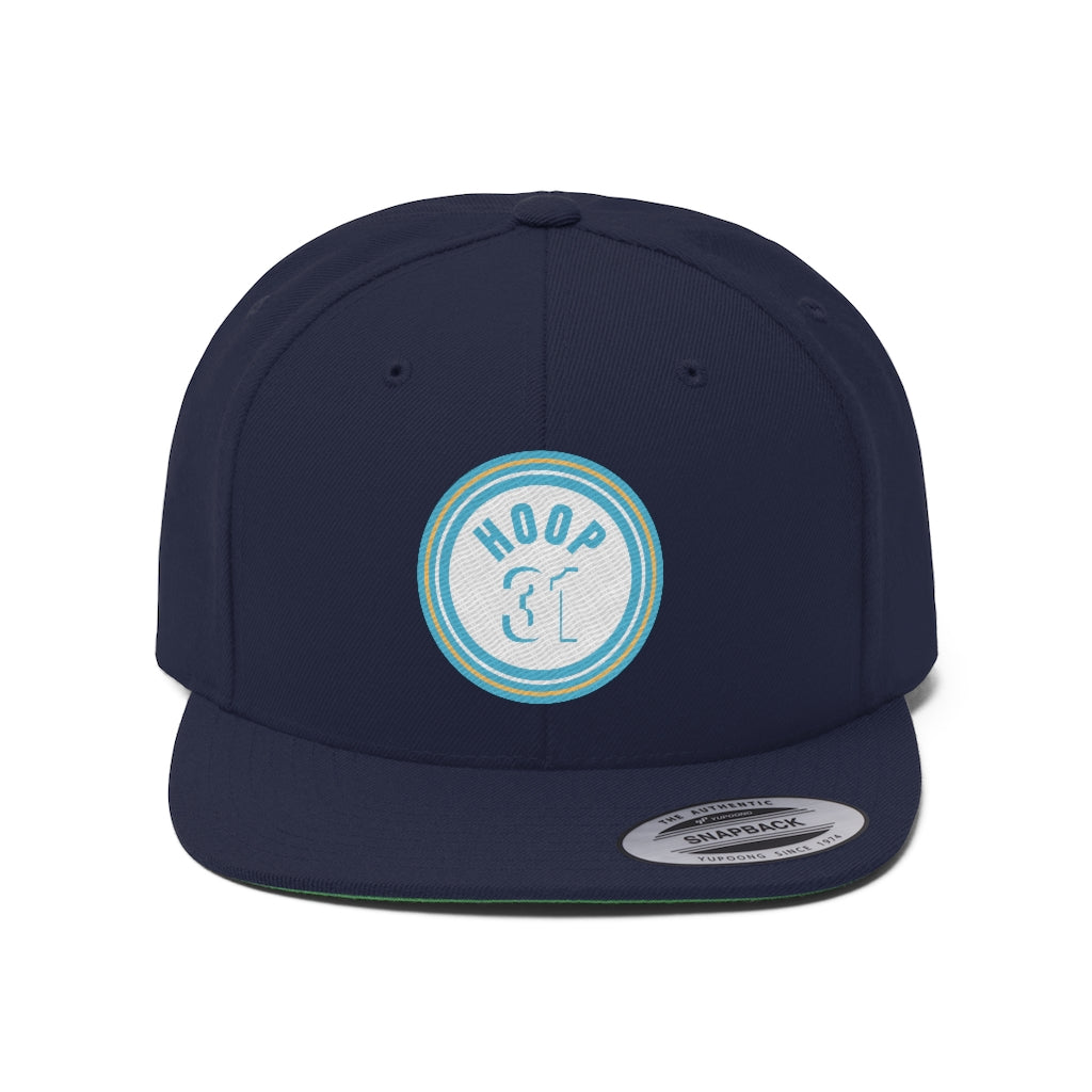 Hoop 31 Unisex Flat Bill Hat