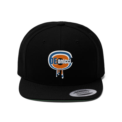 De Conicci Drip Unisex Flat Bill Hat