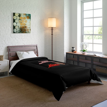 Comforter with HOT CRUNCHIES art