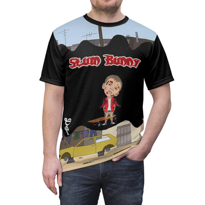 Slum Bunny short sleeve. Black